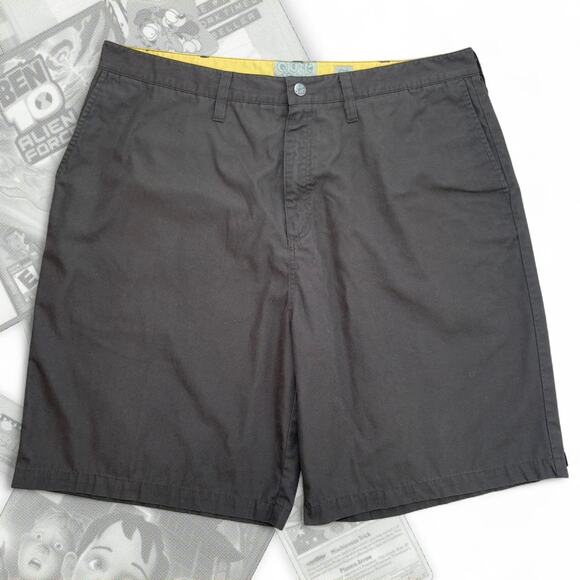 Brown Boxy QuikSilver Shorts - Picture 1 of 7